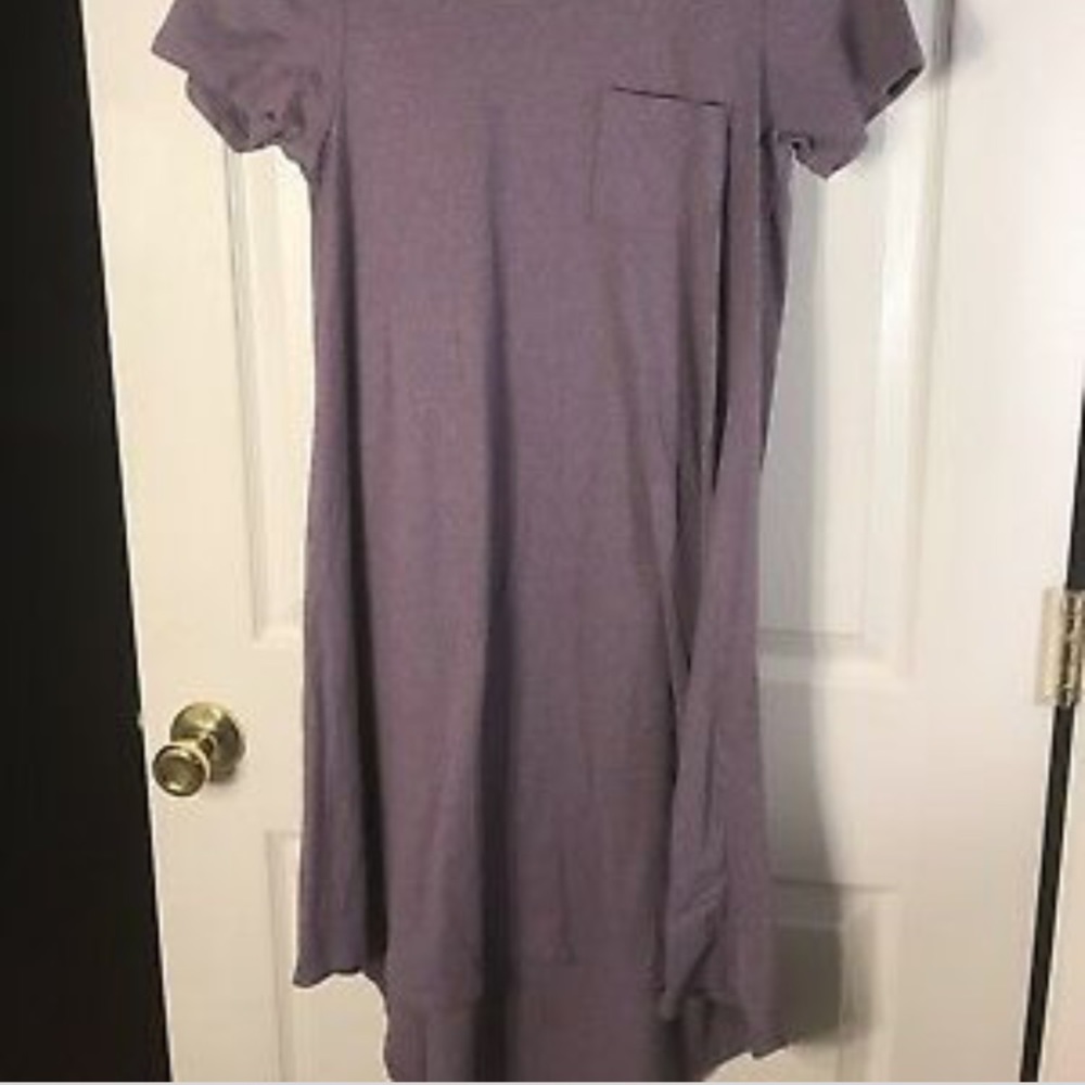 Lularoe mauve/purple pocketed Carly
